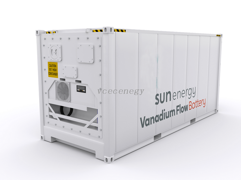 50KW Module Containered Vanadium Redox Flow Battery Energy Storage System 